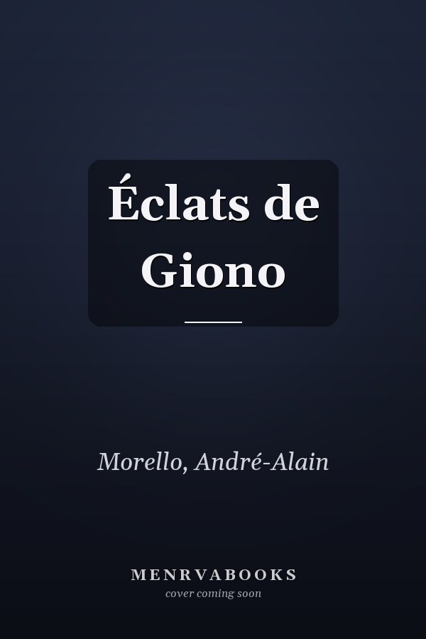 Éclats de Giono