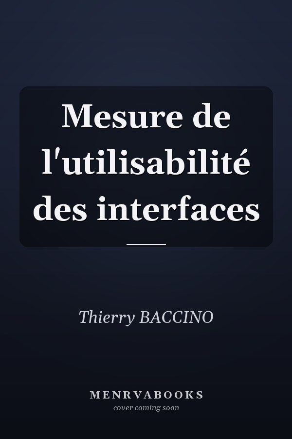 Mesure de l'utilisabilité des interfaces