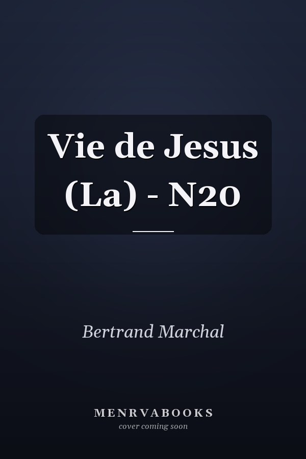 Vie de Jesus (La) - N20