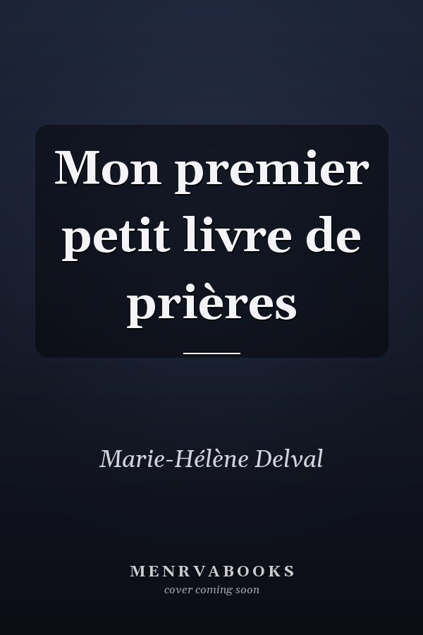 Mon premier petit livre de prières