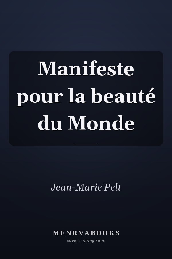 Manifeste pour la beauté du Monde