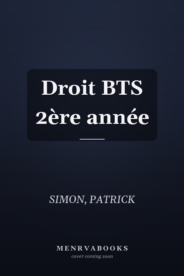 Droit BTS 2ère année