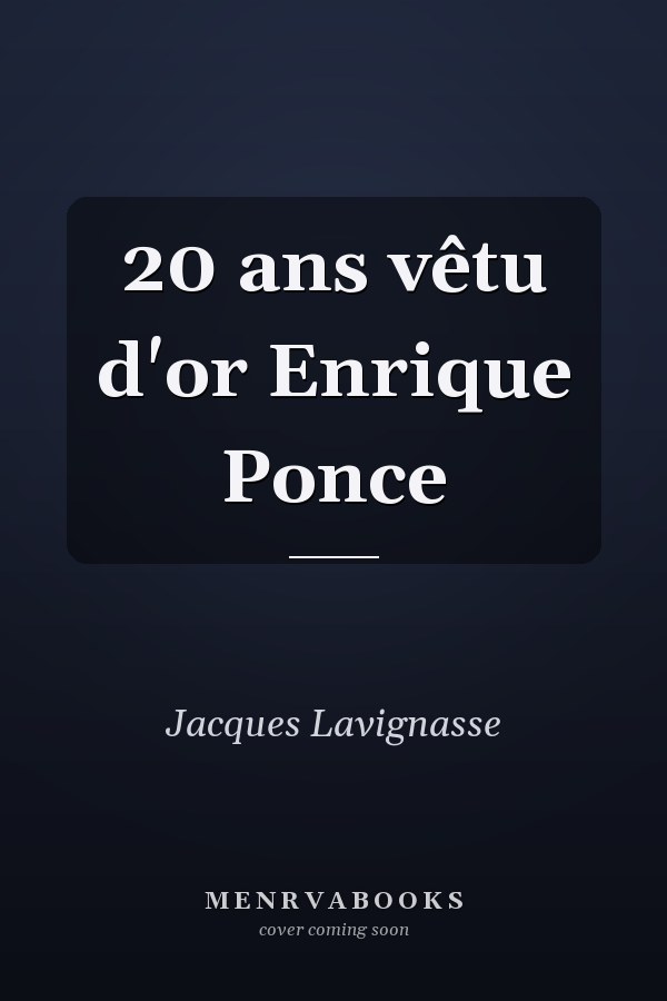 20 ans vêtu d'or Enrique Ponce