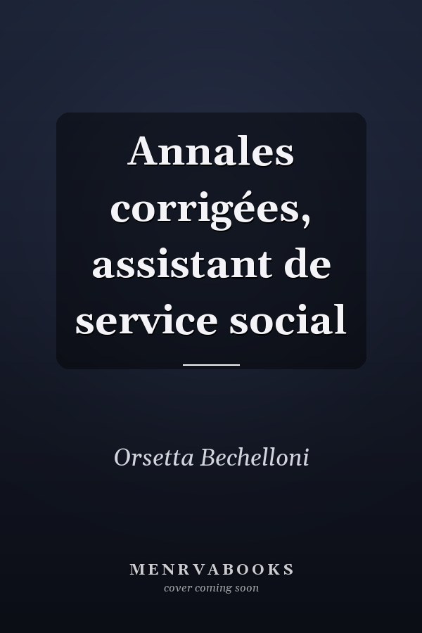 Annales corrigées, assistant de service social