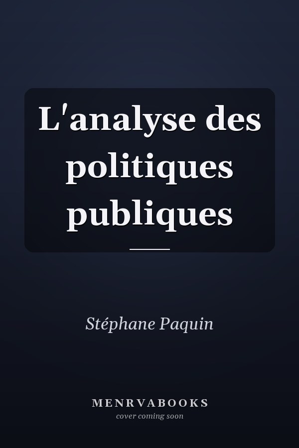 L'analyse des politiques publiques