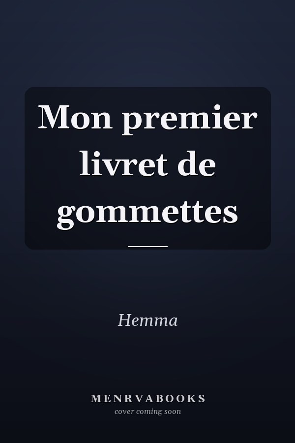 Mon premier livret de gommettes