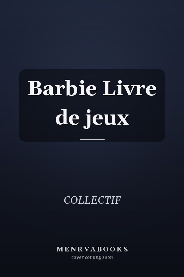 Barbie Livre de jeux