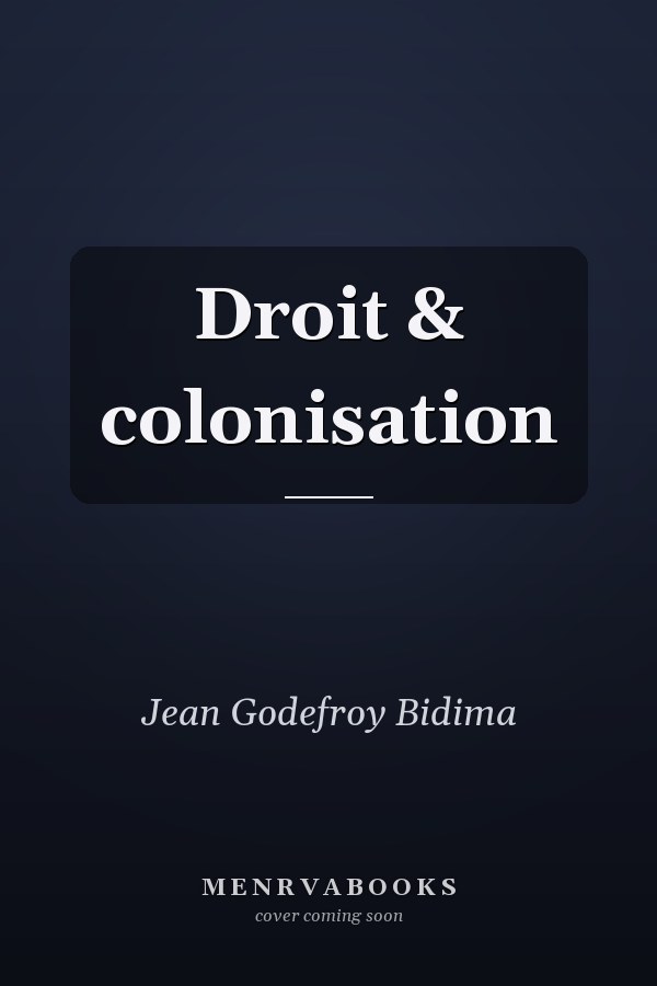 Droit & colonisation