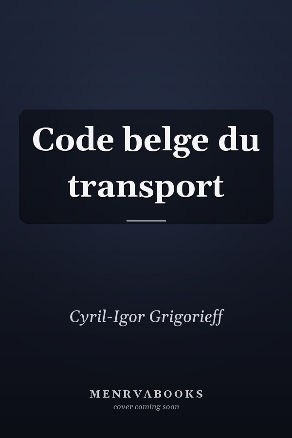 Code belge du transport