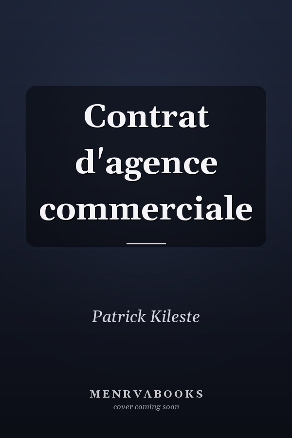 Contrat d'agence commerciale