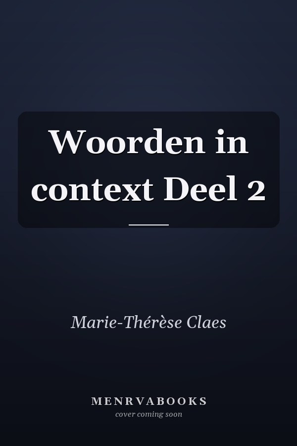 Woorden in context Deel 2