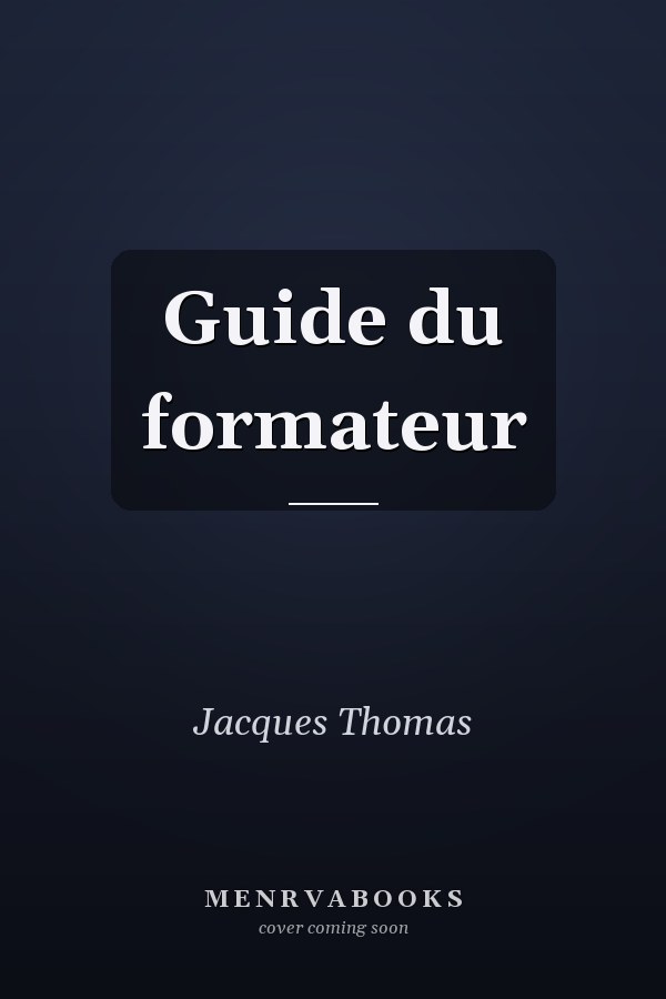 Guide du formateur