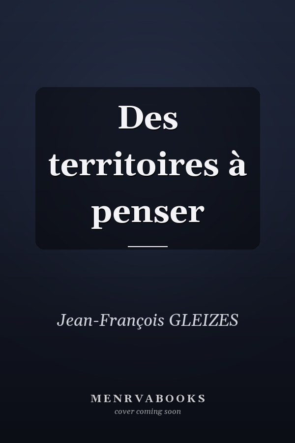 Des territoires à penser