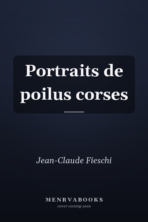 Portraits de poilus corses