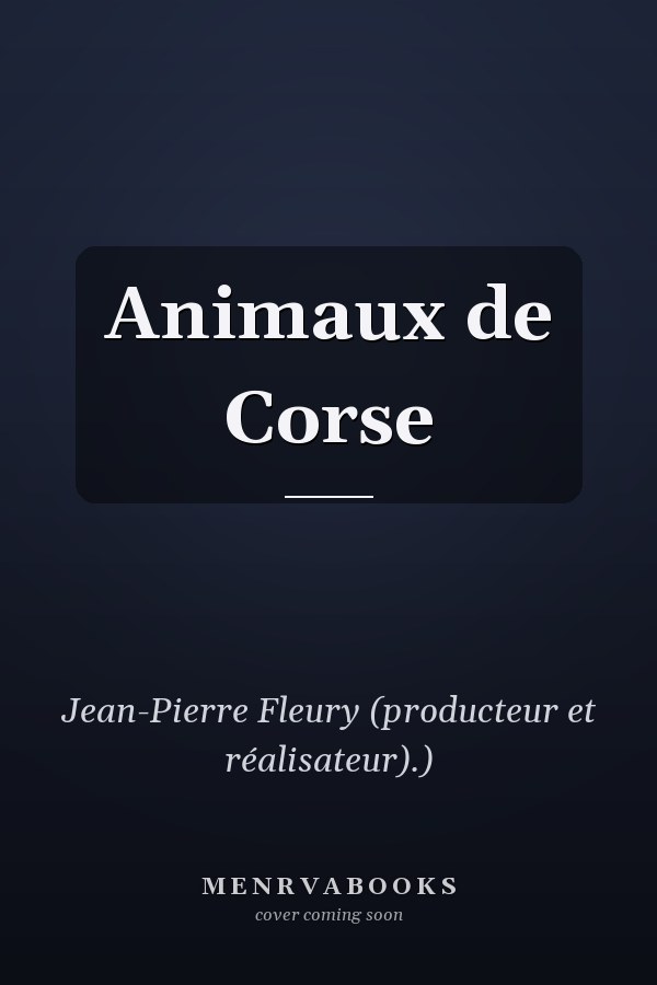 Animaux de Corse