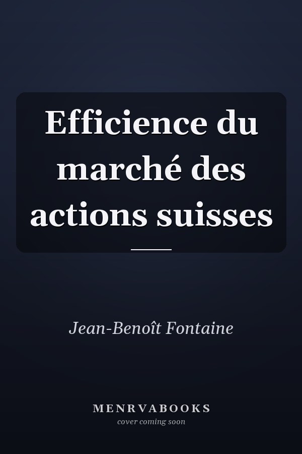 Efficience du marché des actions suisses