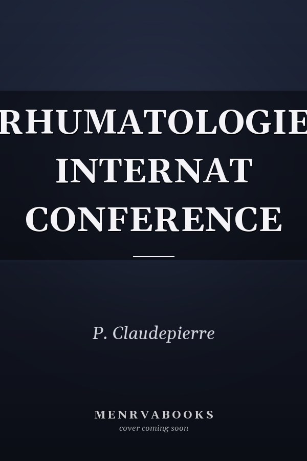 RHUMATOLOGIE INTERNAT CONFERENCE