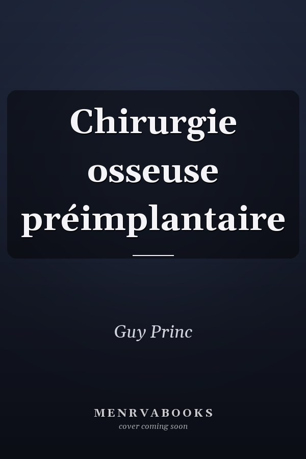Chirurgie osseuse préimplantaire