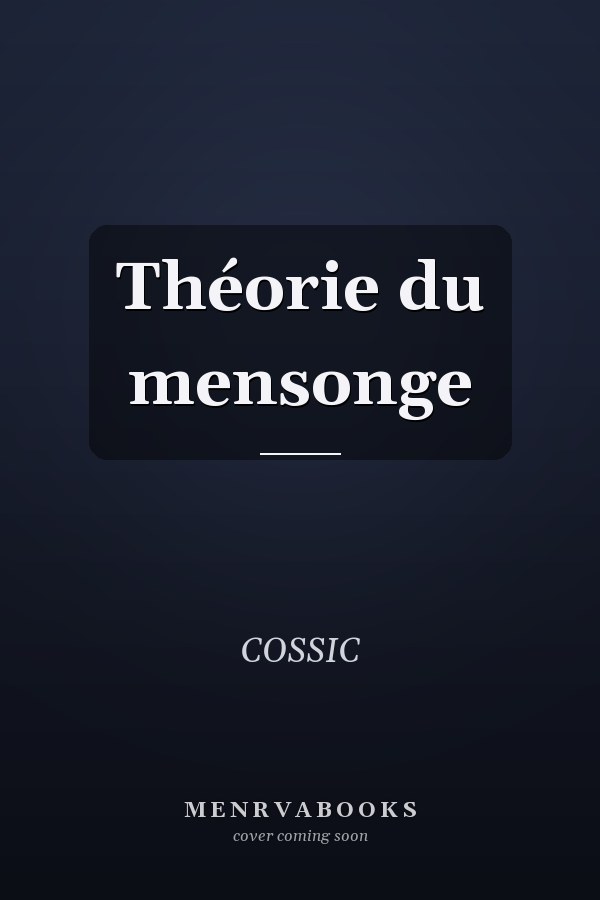 Théorie du mensonge