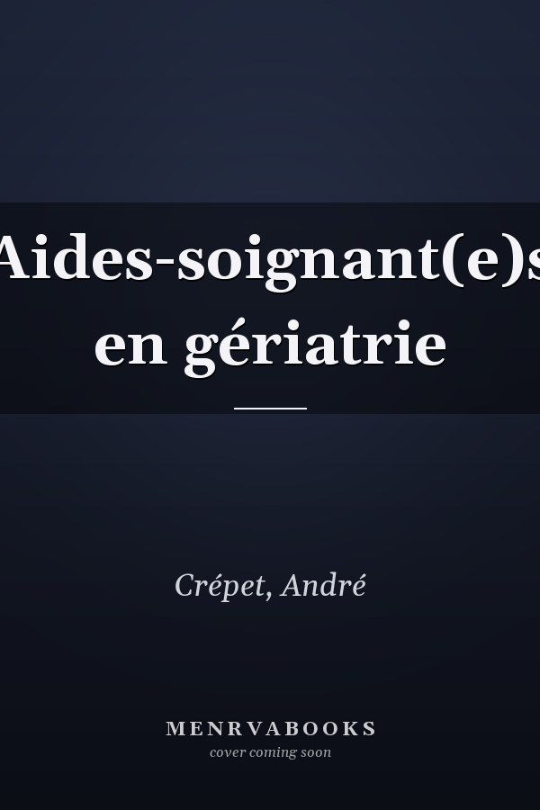 Aides-soignant(e)s en gériatrie