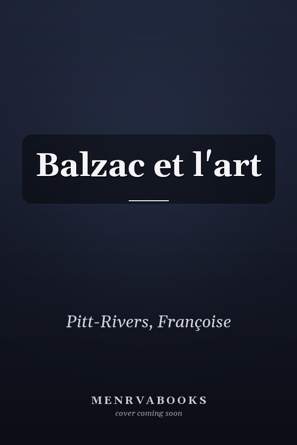 Balzac et l'art