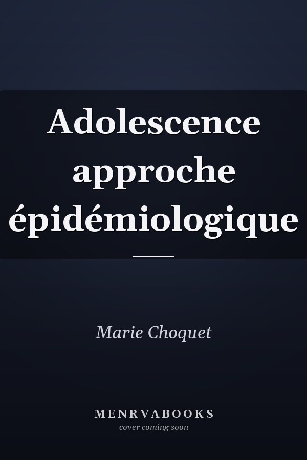 Adolescence approche épidémiologique