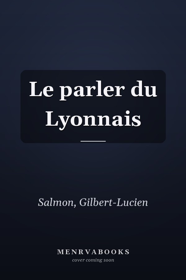 Le parler du Lyonnais