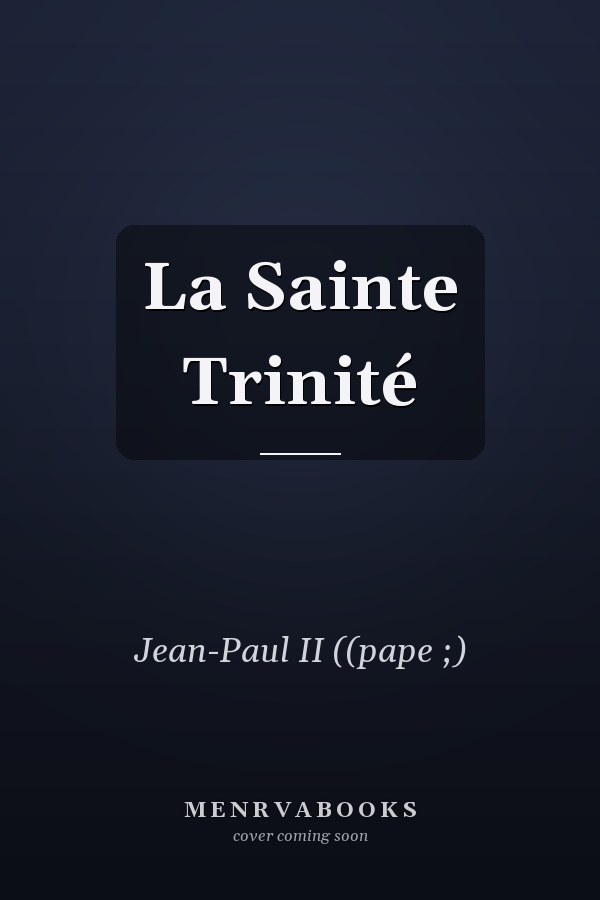 La Sainte Trinité