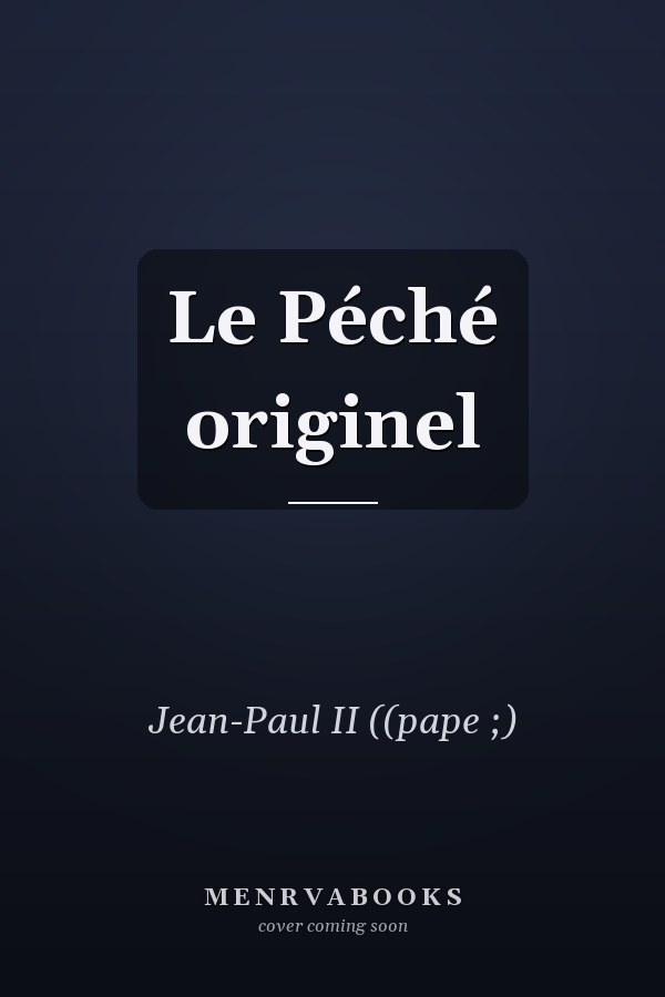 Le Péché originel