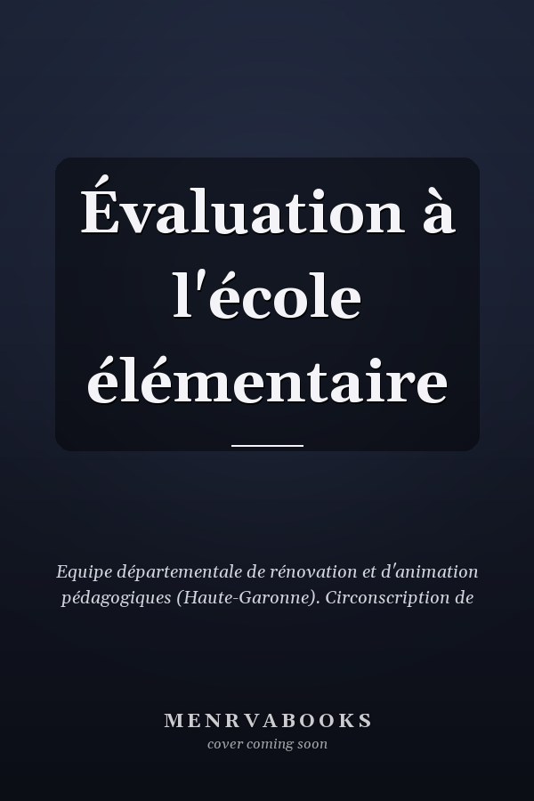 Évaluation à l'école élémentaire