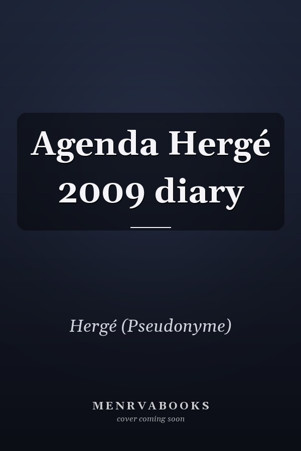 Agenda Hergé 2009 diary