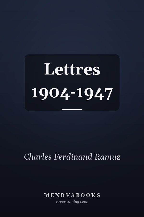 Lettres 1904-1947