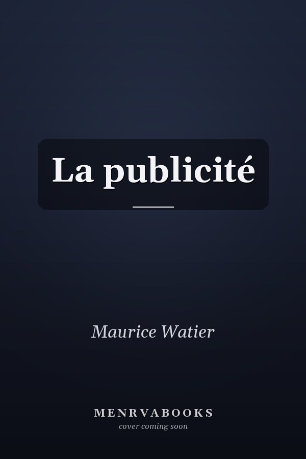 La publicité