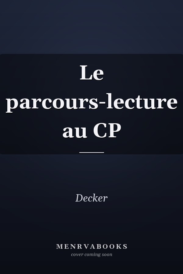 Le parcours-lecture au CP