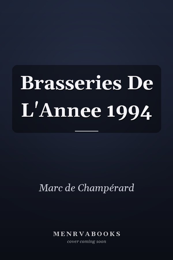 Brasseries De L'Annee 1994
