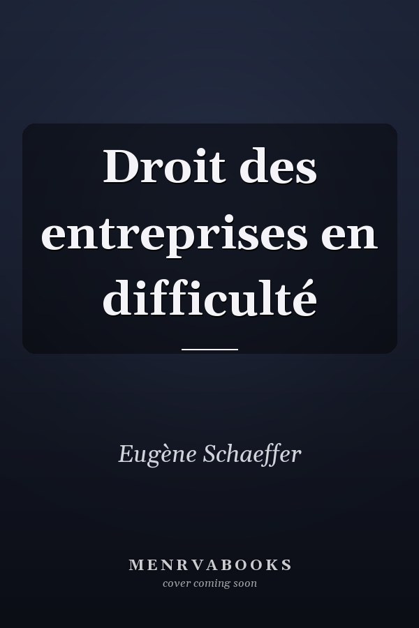 Droit des entreprises en difficulté