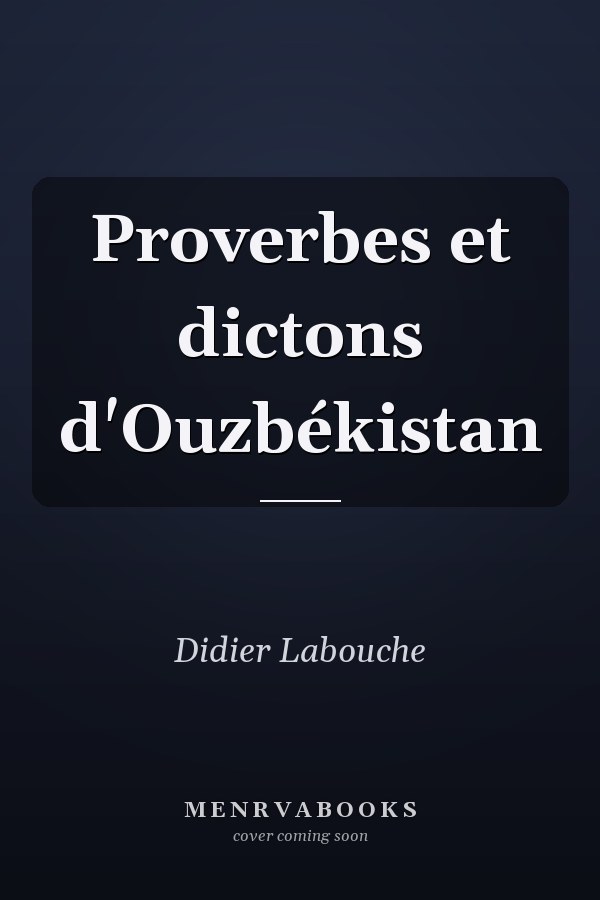 Proverbes et dictons d'Ouzbékistan