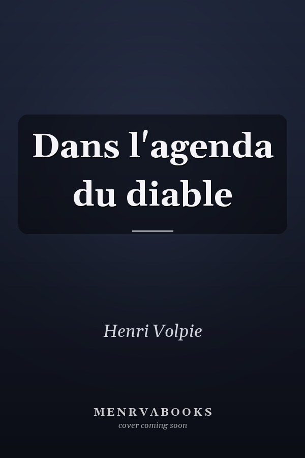 Dans l'agenda du diable