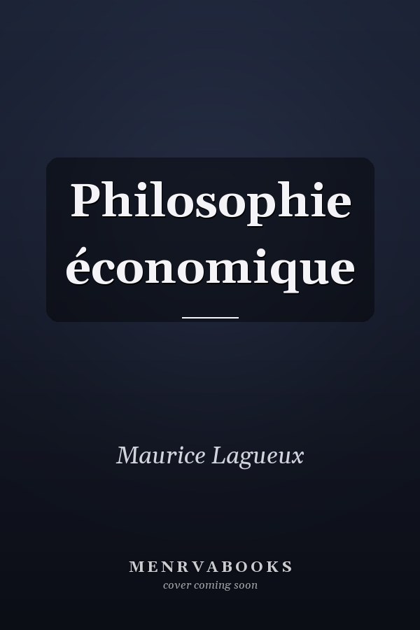 Philosophie économique