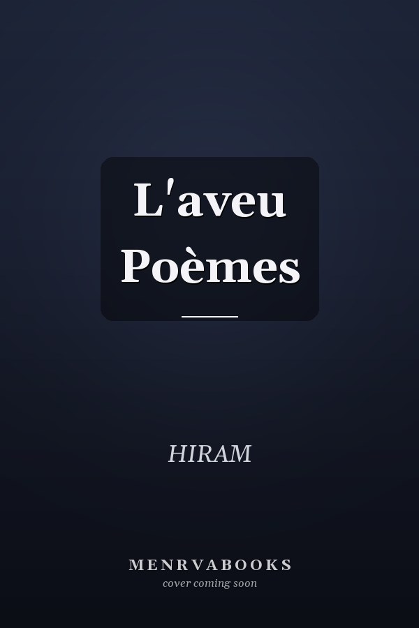 L'aveu Poèmes
