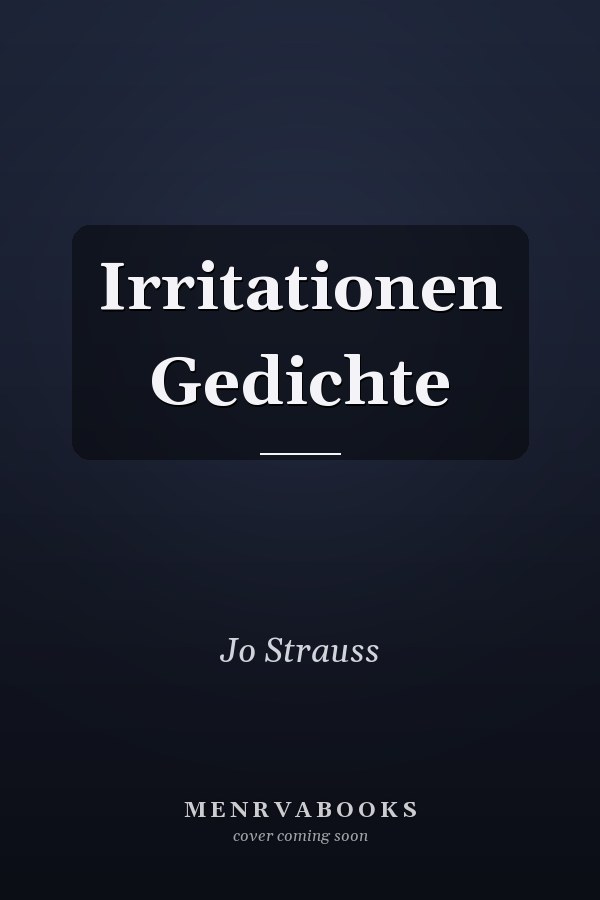 Irritationen Gedichte