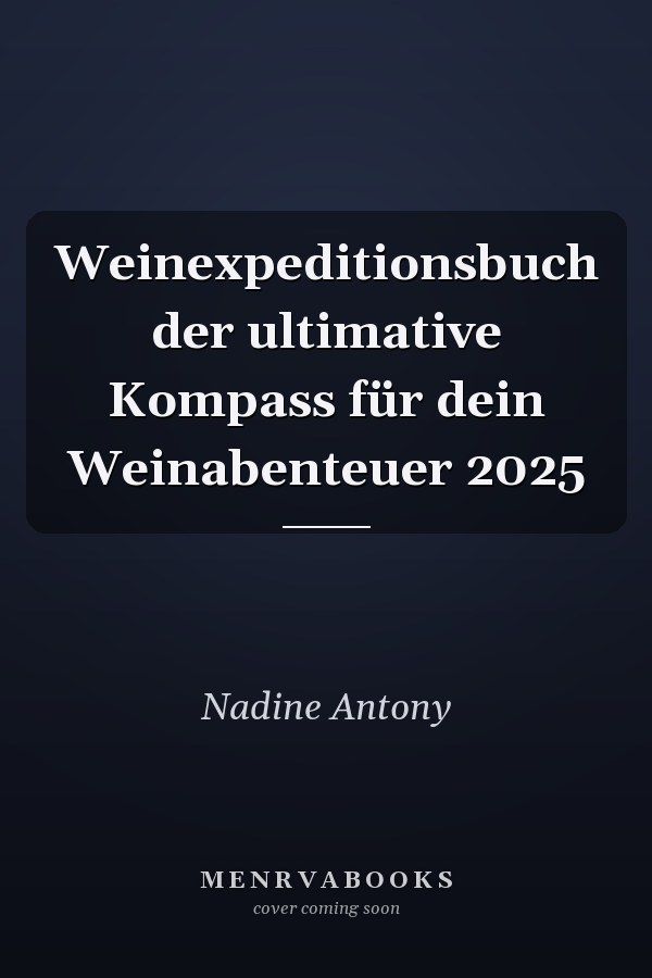Weinexpeditionsbuch der ultimative Kompass für dein Weinabenteuer 2025