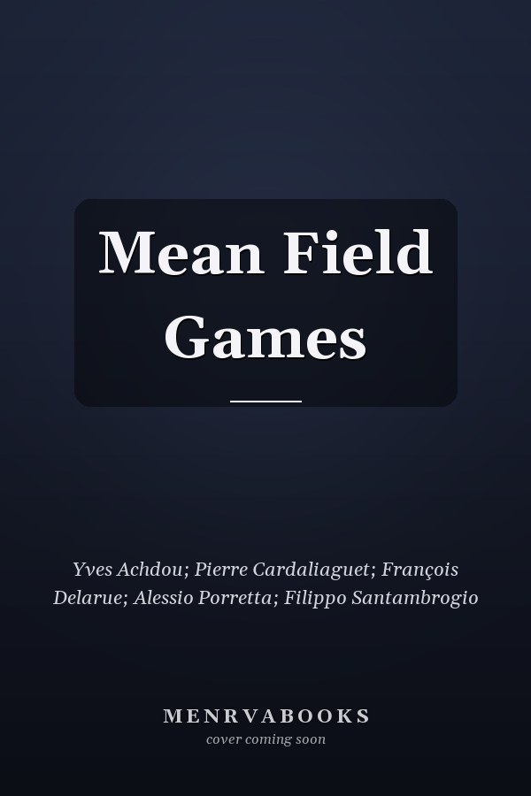 Mean Field Games