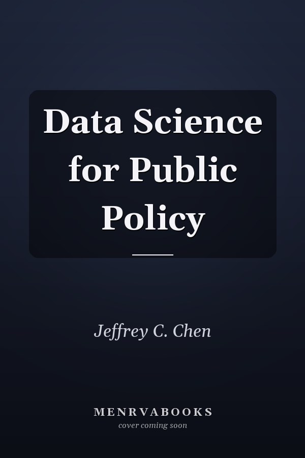 Data Science for Public Policy