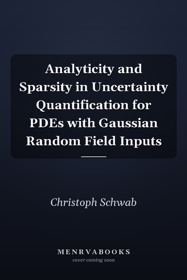 Analyticity and Sparsity in Uncertainty Quantification for PDEs with Gaussian Random Field Inputs