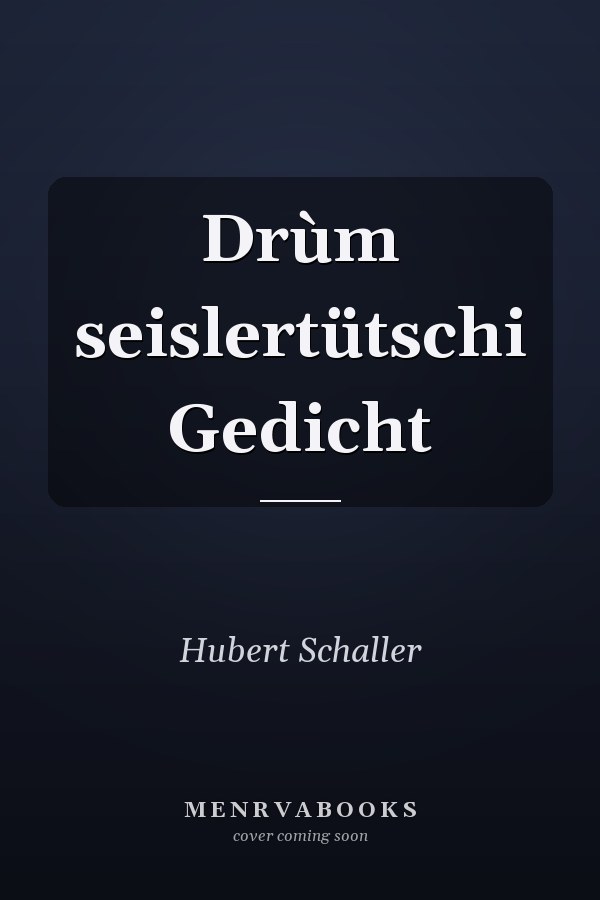 Drùm seislertütschi Gedicht