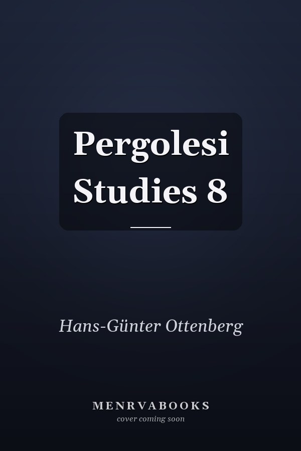Pergolesi Studies 8