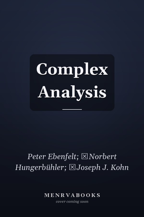 Complex Analysis