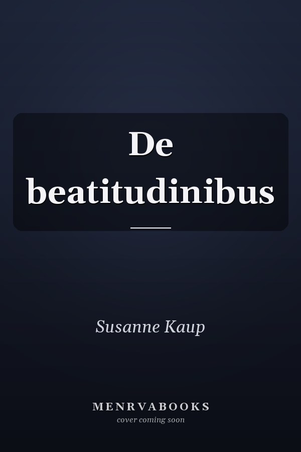 De beatitudinibus