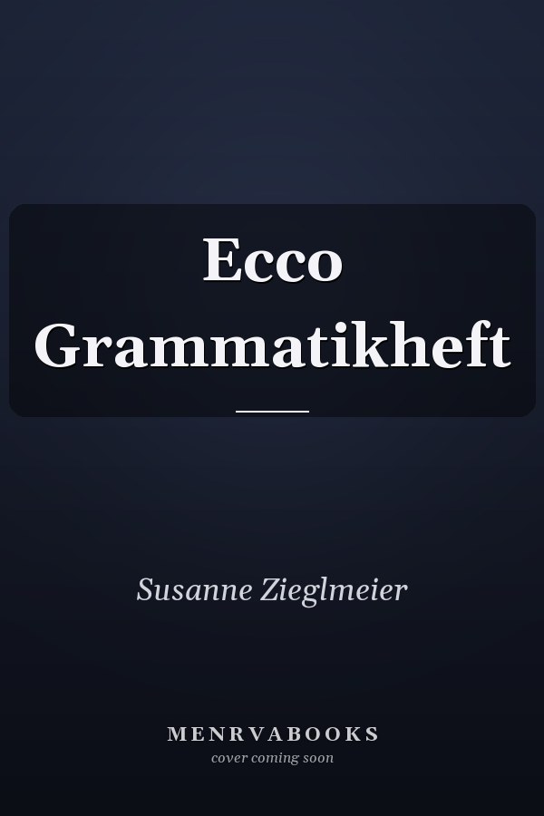 Ecco Grammatikheft